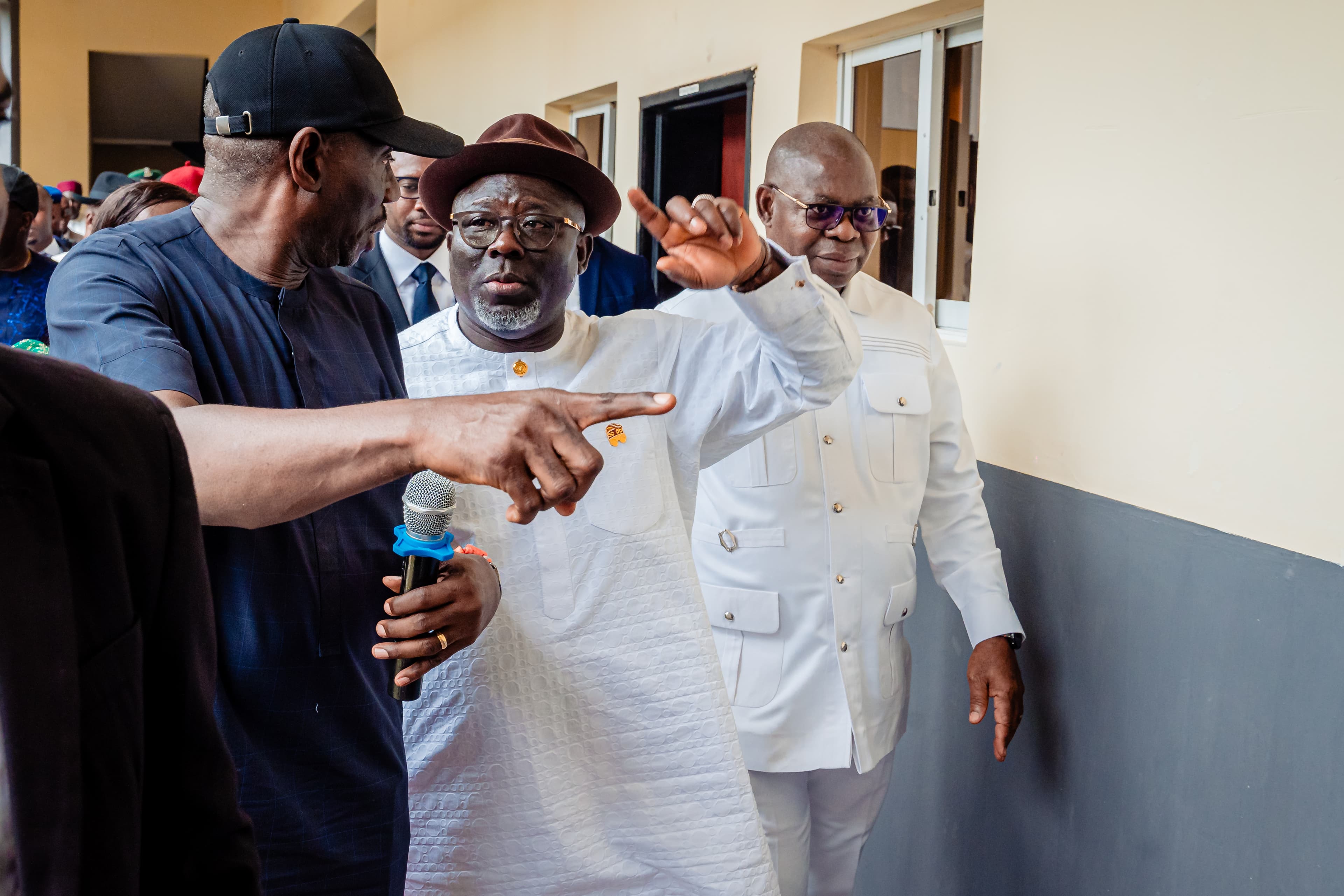 Governor Oborevwori at University of Delta