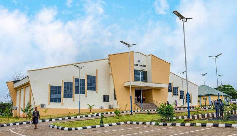 Twin 250 seater Auditorium, Facility of Agriculture, Dennis Osadebay University, Anwai, Asaba