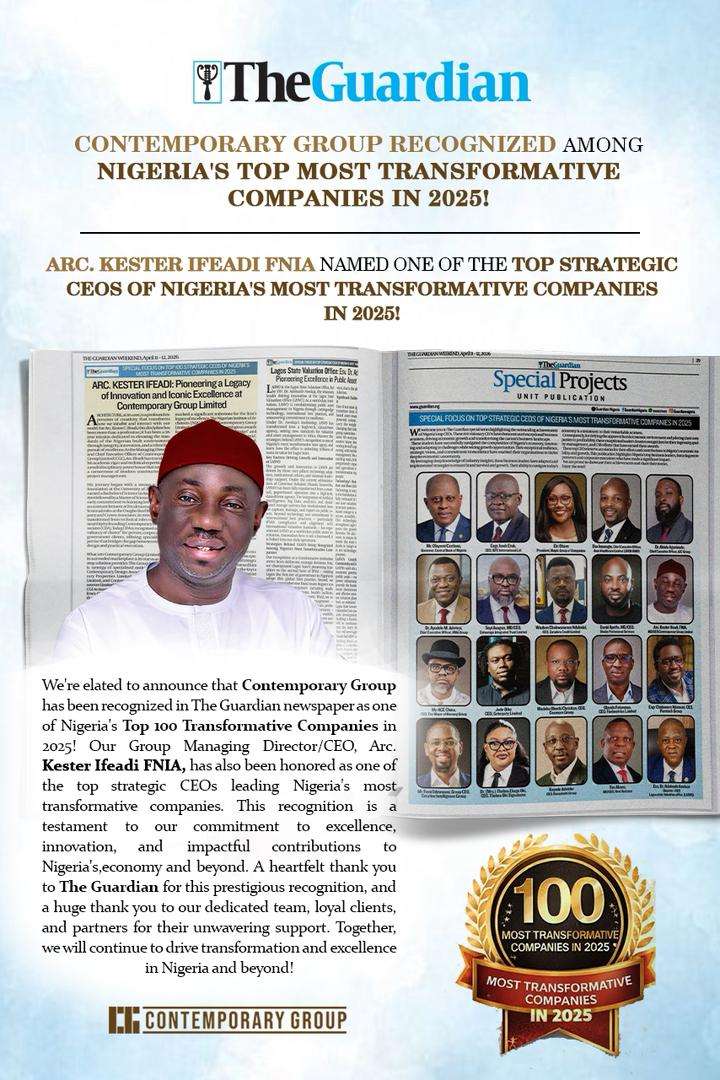 Contemporary Group Recognition by The Guardian